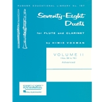 78 Duets for Flute and Clarinet, Volume 2