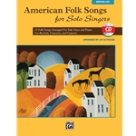 American Folk Songs for Solo Singers (Medium Low) Book with CD