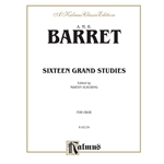 BARRET - Sixteen Grand Studies for Oboe