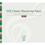 FJH Classic Manuscript Paper No. 1