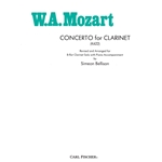 MOZART - Concerto for Clarinet, K.622 with Piano Accompaniment