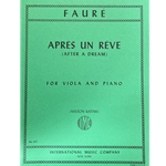 FAURE - Apres un Reve (After a Dream) for Viola and Piano