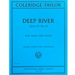 COLERIDGE-TAYLOR - Deep River, Opus 59, No. 10 for viola and piano