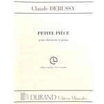 DEBUSSY - Petite Piece for Clarinet and Piano